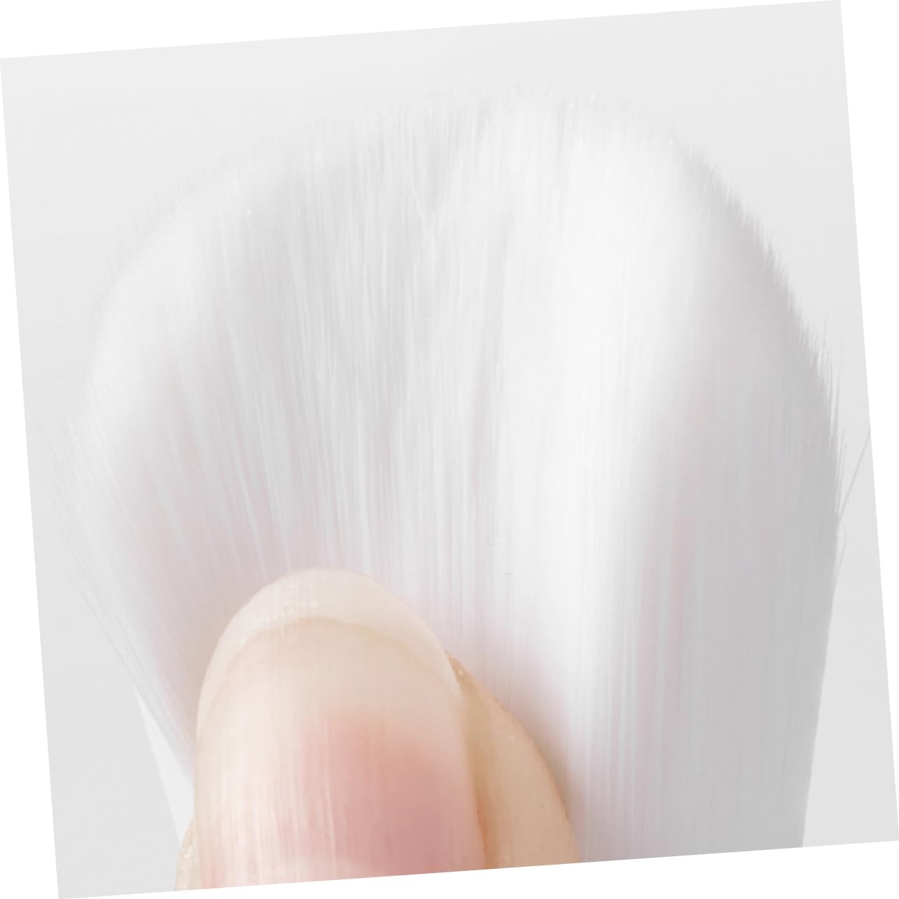 PartyKindom Face Cleansing Brush Makeup Mask Brush for Women Double Head Soft Bristles for Use