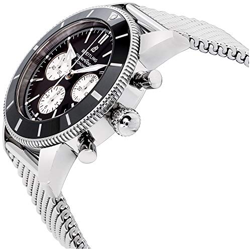 Breitling Superocean Heritage II Chronograph Automatic Chronometer Black Dial Men's Watch AB0162121B1A12