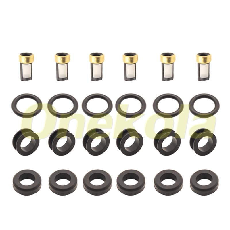 Fuel Injector Seal O-Ring Kit Seals Filters For Toyota Tacoma 1995-2000 T100 96-98 23250-75050 23209-75050 - (Color: 20 piece set)