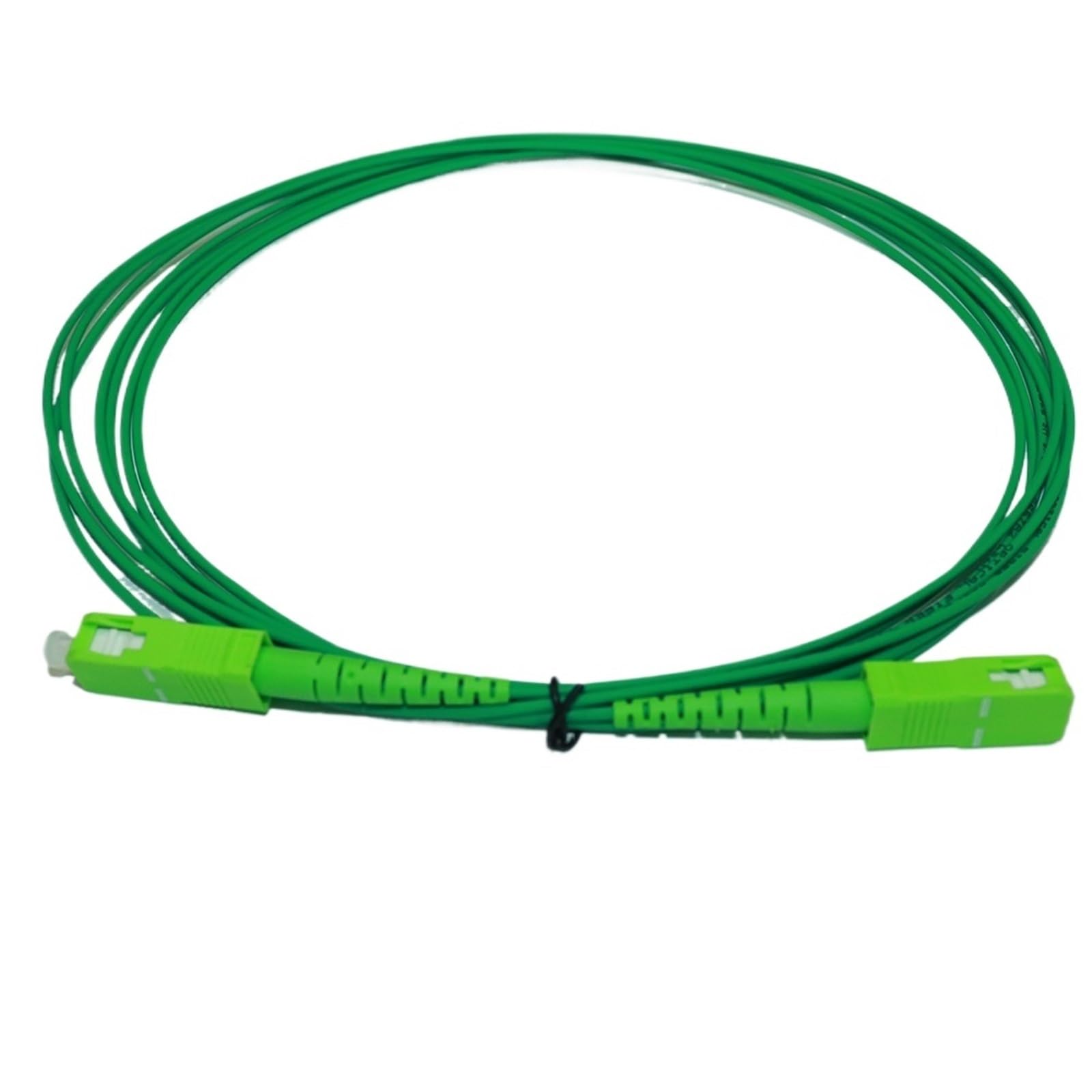 100 sztuk 3,5 metra zielony kolor SC/APC światłowodowy kabel połączeniowy pojedynczy tryb G657A2 SX światłowodowy 1.6mm