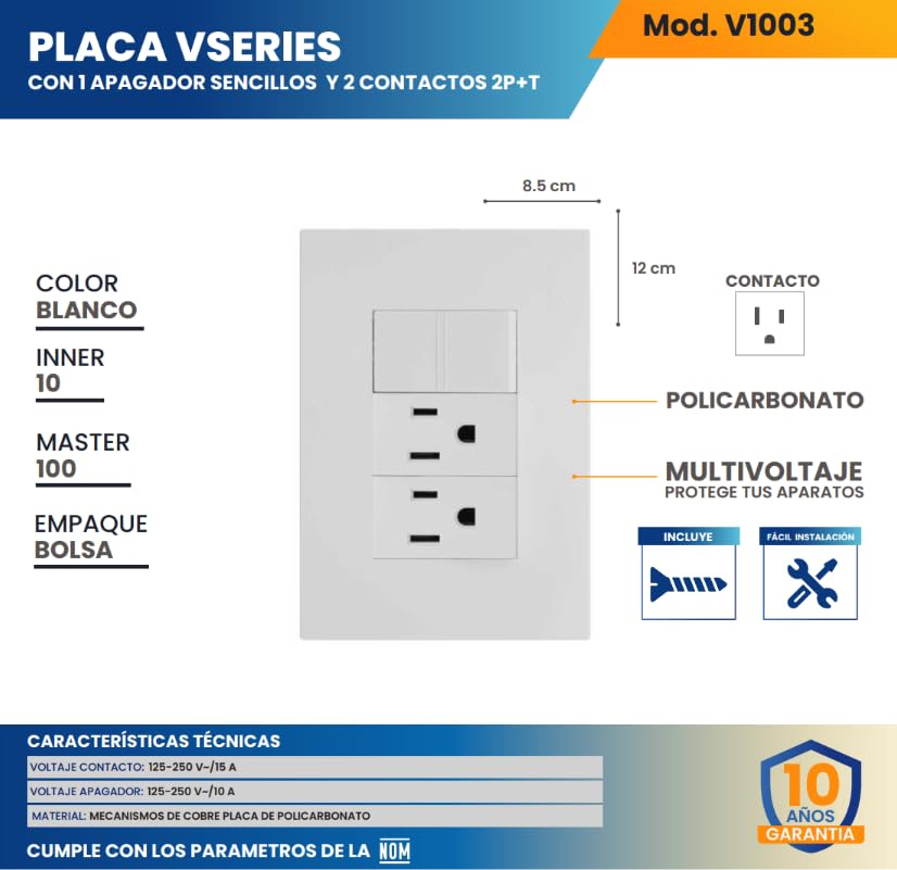 Caja de apagadores 6 Imagen adicional