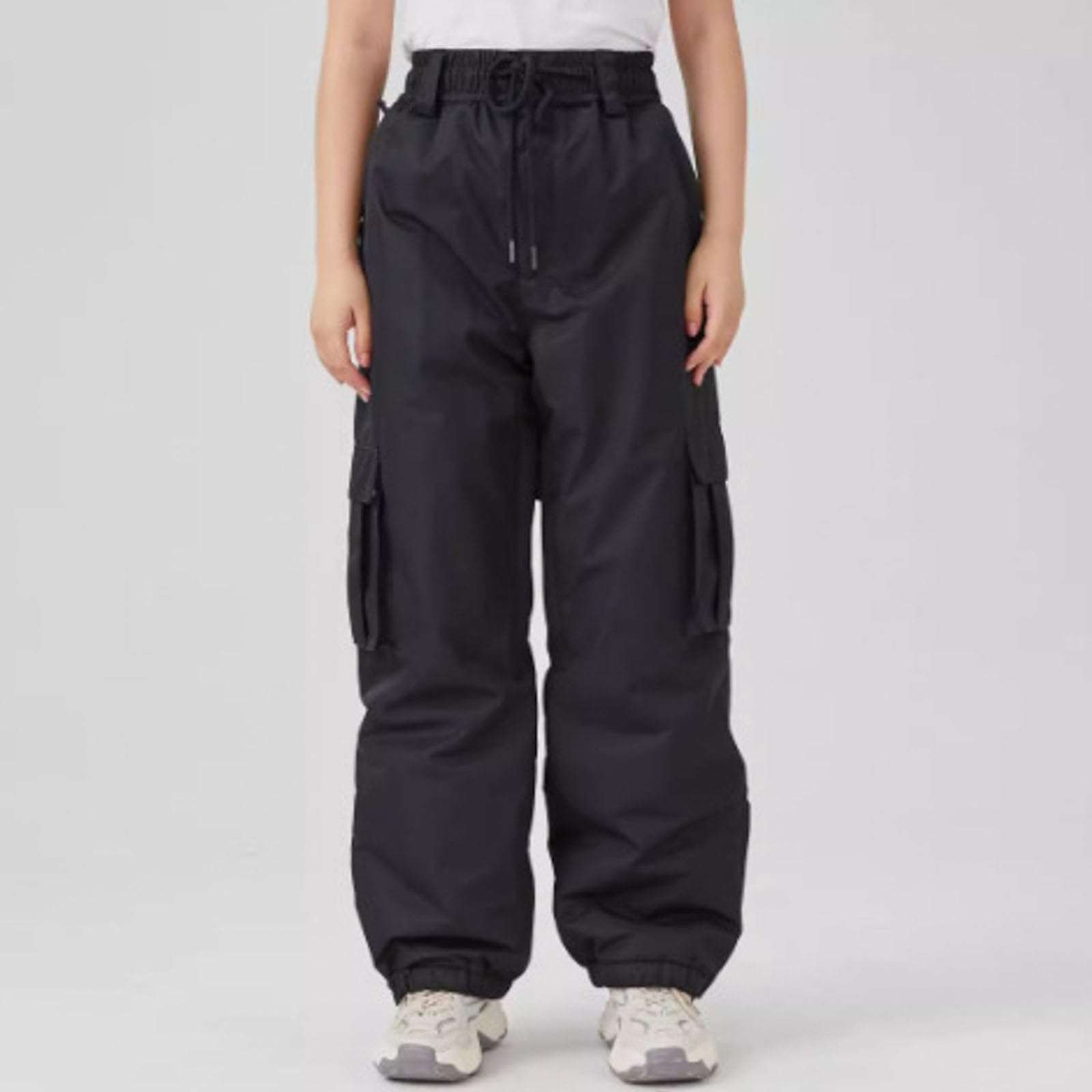 2026 - Pantalones impermeables para hombre, esquí, snowboard, invierno, con capucha, montañismo