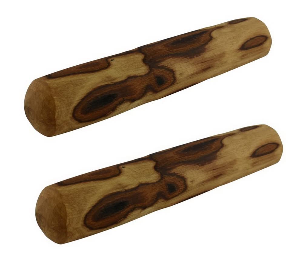 ARTISAN GIFT CO Mordedor, Palo de Madera de Olivo, Juguete para Perros (L - 20cm) 2 unds