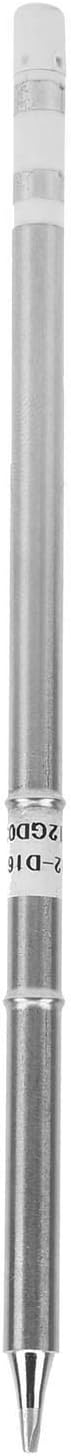 Soldering Iron Tips Replacement, Electroplated Soldering Tip Accessory for Soldering Stations, Universal Fit Replacement Tips for Welding Irons
