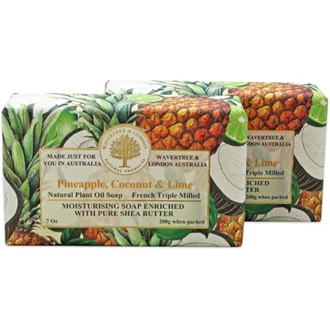 Wavertree & London Pineapple Coconut Lime Soap Bar Cover