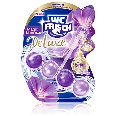 WC-Frisch DeLuxe Magic Moonflower, WC-Reiniger und WC-Duftspüler, 1 Stück Cover