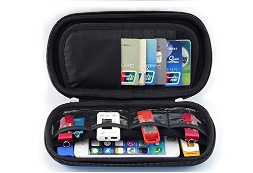 Zxuy Big Capability Usb Flash Drives Bag, Black #TOP1