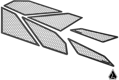 SuperATV Assault Industries Intake Cover for Polaris RZR PRO XP/Turbo R/Pro R | Grey | Protects Frog Skin on Air Intake | Aluminum Construction