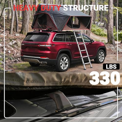 Image of 330 LBS Roof Rack Cross Bars Fit for Jeep Grand Cherokee 2022-2026 /Grand Cherokee L 2021-2026, Heavy-Duty Aluminum Crossbars, Cargo Bars for Bike, Snowboard, Skiboard, Luggage, Cargo Carrier