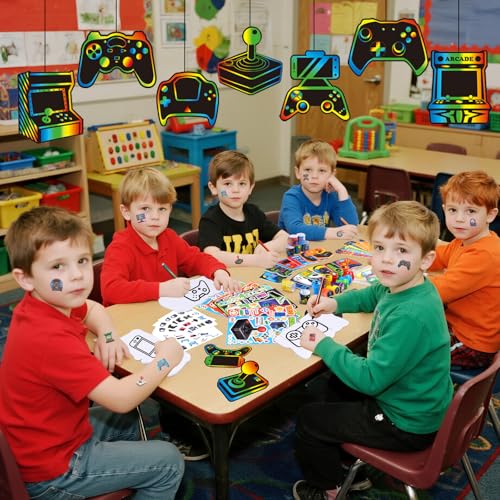 BenLouis 96Pcs Video Game Stationery Set Party Favors for Kids - image 5