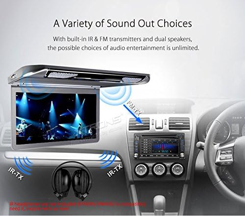 XTRONS CM133HDGREY audio output options
