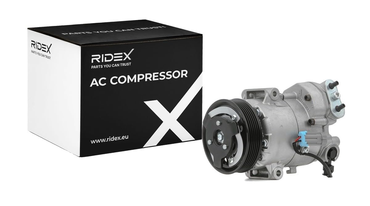 RIDEX 447K0247 Compresor aire acondicionado con aceite de compresor PAG