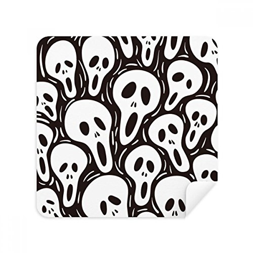 Chiffon de nettoyage Halloween en suède pour lunettes et écrans 2Pcs