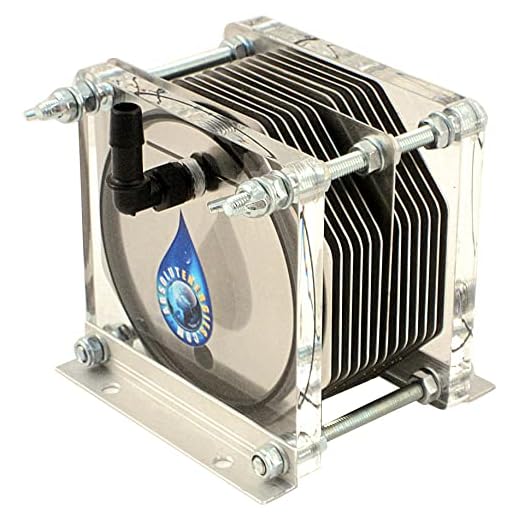 HHO GENERATOR BEC-1500 DRY CELL 13 PLATES 100% INOX HYDROGEN FUEL ECONOMY