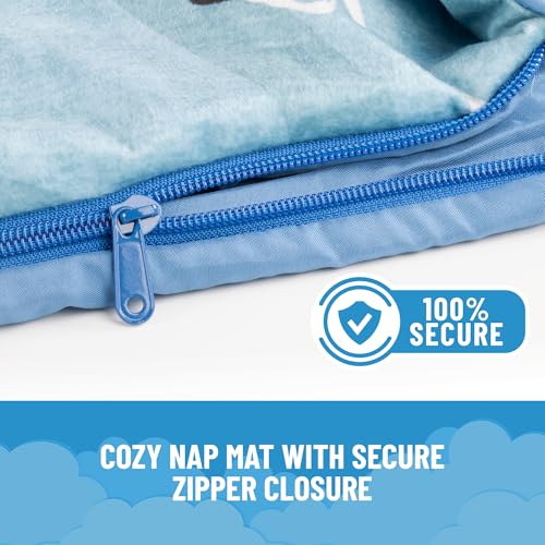 Image of Jay Franco Kids Slumber Bag and Pillow - 54 x 27 Inch Comfy Indoor Sleeping Bag for School and Sleepovers, 2 Piece Set, Blue - Spiderman