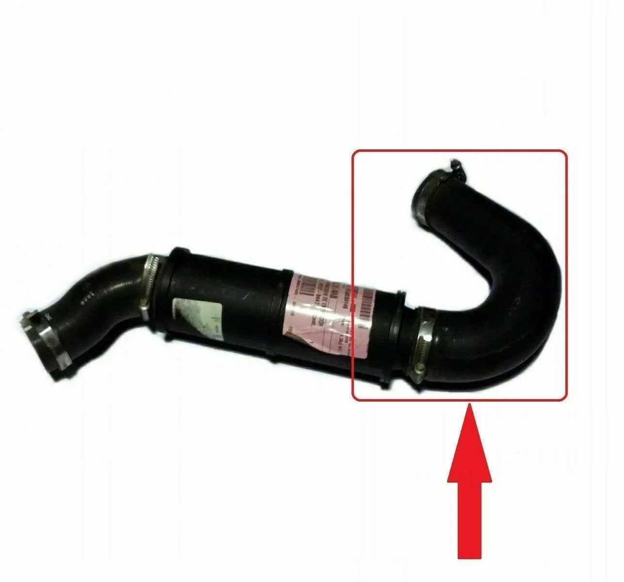 LLS-GERMANY Tubo d'aria di carica turbo compatibile con Cherokee (KK) 2.8 CRD 4x4 (2008/05-2013/12, 2777 ccm, 130-147 KW, 177-200 PS), OEM: 55038014AB, 55037791AD, WA7791ADS