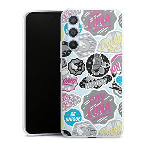 DeinDesign Coque Slim Compatible avec Samsung Galaxy A54 5G Etui Silicone Ultra Fine Coque en Silicone Ultra Fine Soy Luna Disney Produit sous Licence...
