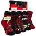 Marvel Socken Herren, Ankle Socks im 5er-Pack, Weich & Atmungsaktiv - Geschenke für Männer (Schwarz/Rot Deadpool) Atmungsaktiv günstig Kaufen-Marvel Socken Herren, Ankle Socks im 5er-Pack, Weich & Atmungsaktiv - Geschenke für Männer (Schwarz/Rot Deadpool)