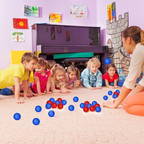 image for Hanaive 100 Pack Table Tennis Balls Multi Colored 40mm Plastic Balls B