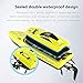 RC Boat for Adults & Kids,TOYEN High-Speed Electronic Remote Control Racing Boat Indoor/Outdoor Toy for Pools and Lakes（Only Works in Water）