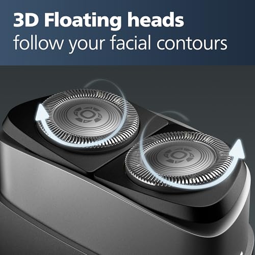 Philips Norelco Portable Electric Shaver, Black - image 8