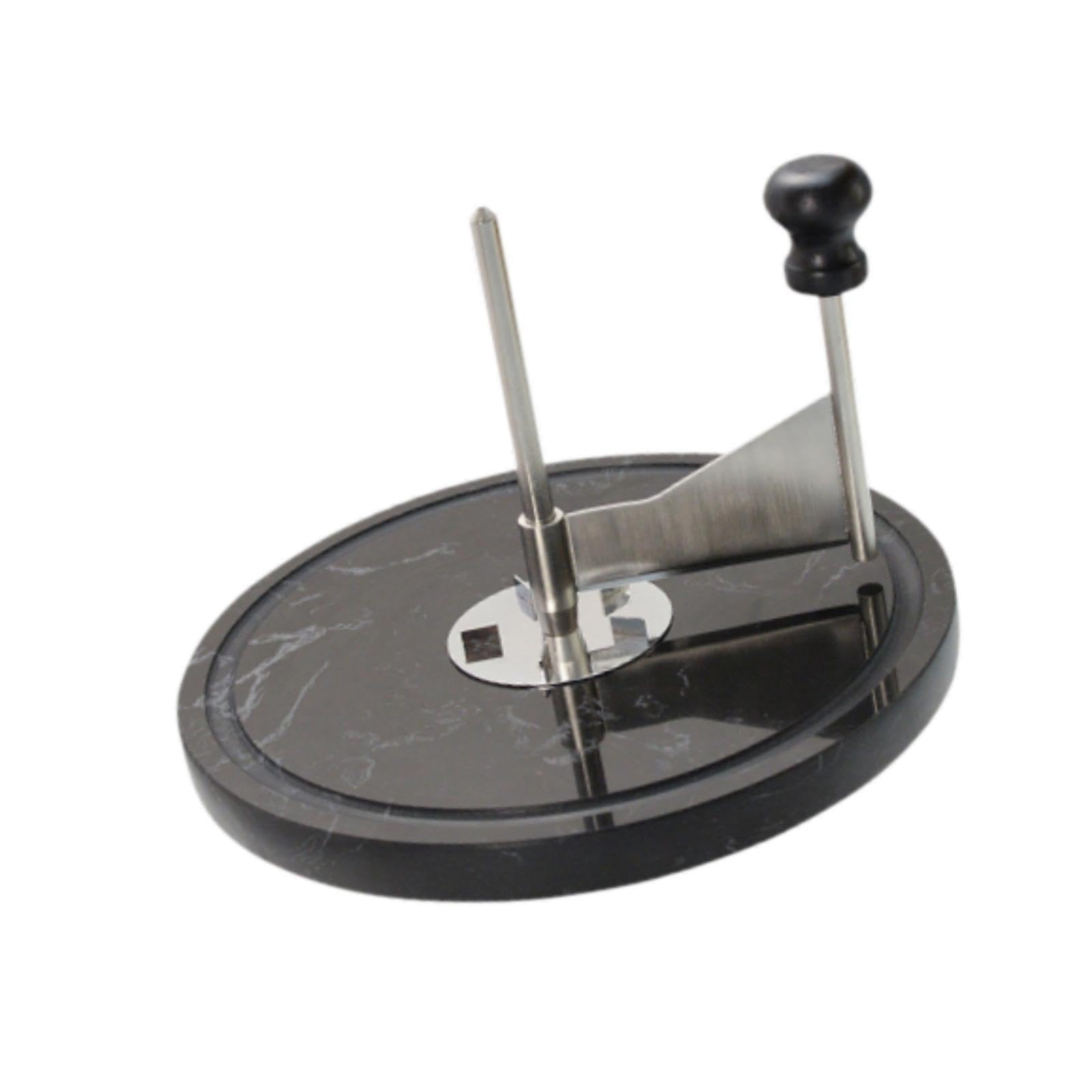 Bothyi Round Cheese Cutting Board Butcher Block Cheese Slicer Sturdy Versatile Cheese Plane for Dessert Shops Home Cafes Tofu Fruits