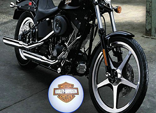 2PCS Motorcycle Shadow Laser Projector LED Door Lights – Universal V-Twin Cruiser Fit, All Models