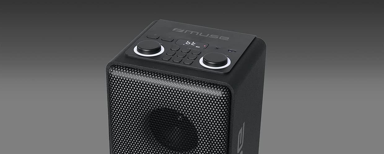 Muse M1808DJ Enceinte Portable Noir 150 W