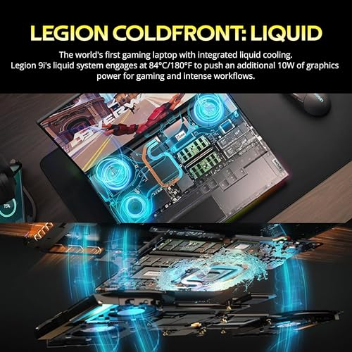 Image of Lenovo Legion 9 16 inch 3.2K 165Hz Gaming Laptop, Intel i9-14900HX, GeForce RTX 4090 16GB GDDR6, 64GB DDR5, 5TB Storage(4TB SSD+1TB Docking Station Set), RGB Backlit Keyboard, Wi-Fi 6E, Win 11 Pro, Black