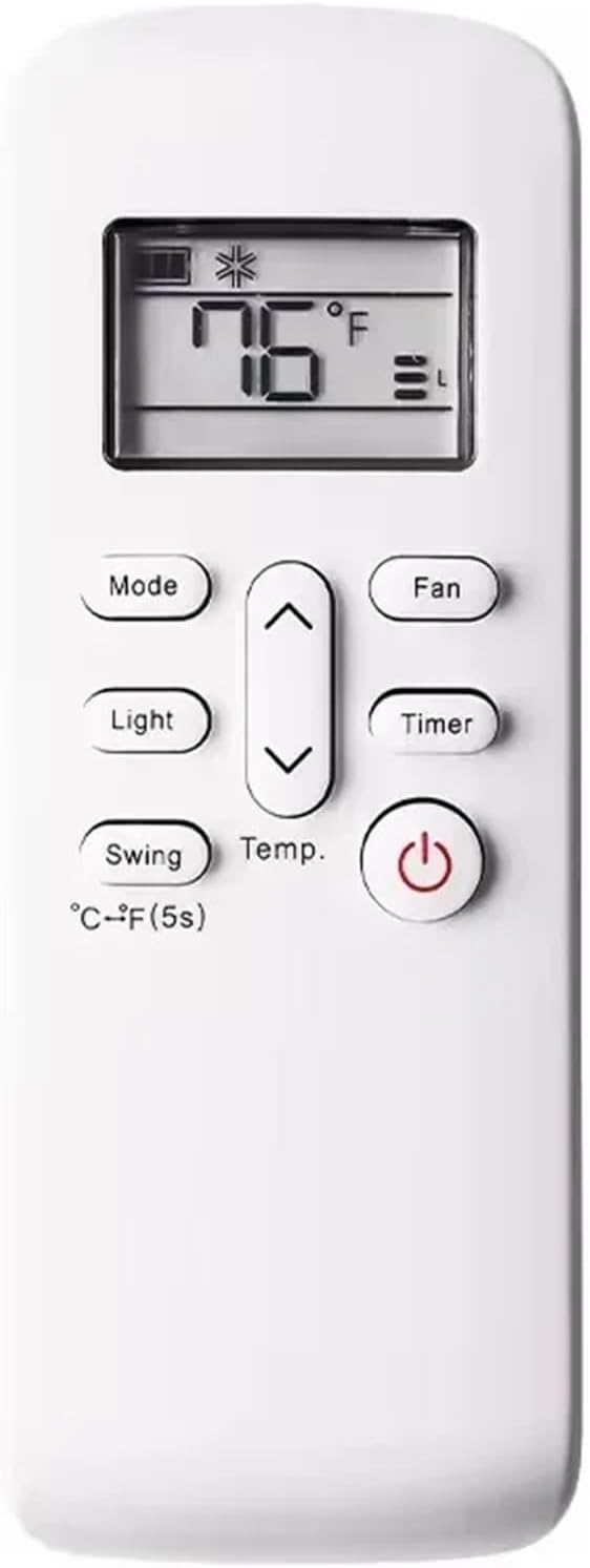Universal Replacement Conditioner DG11J1-61 Remote Control Compatible Spare Part 810900659A for AC Remotes