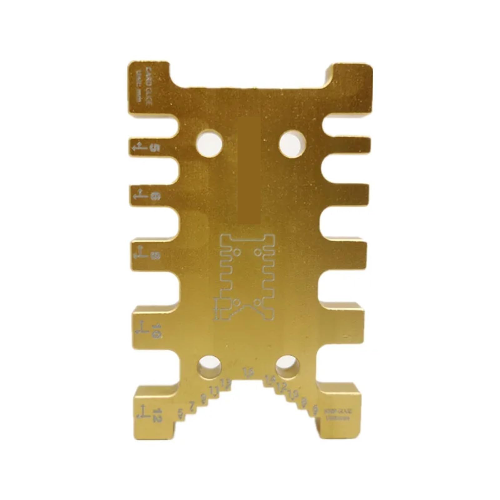 NURII Placa de inserción de Mesa de enrutador de Aluminio, Calibre for Bancos de carpintería, Sierra de Mesa, máquina Multifuncional (Size : Type-E)