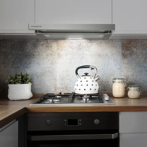 CIARRA-CBCS6906D-Campana-Extractora-Telescopica-Cocina-60-cm-370-m-h-2-Niveles-Iluminacion-LED-Filtros-Carbono-Acero-Inoxidable