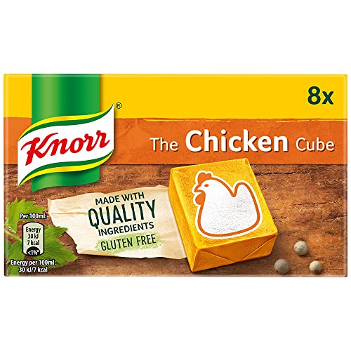 Knorr Chicken Stock Cube, 80g (Pack of 8)