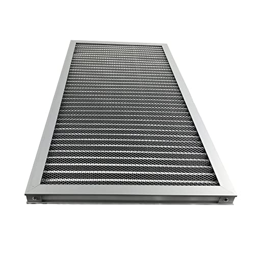 Aluminum Electrostatic Air Filter (12" X 24" X 1"), Furnace Central Ac Filter, Washable #TOP4