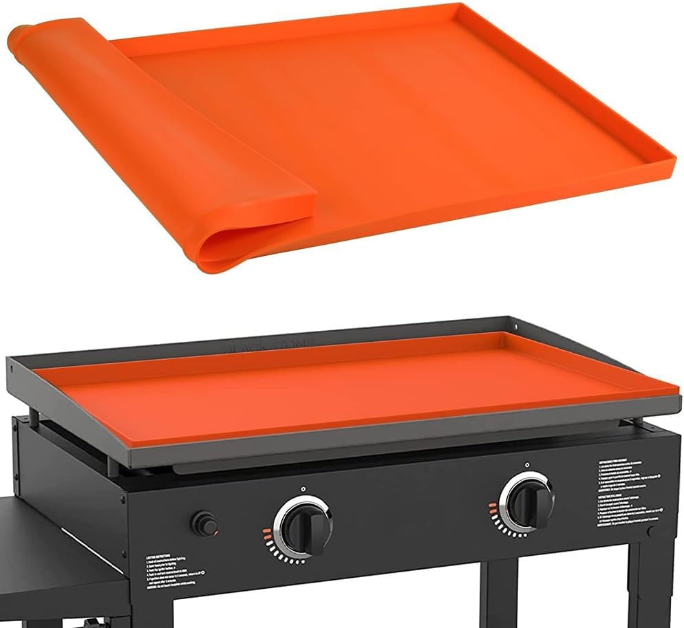 Alfombrilla de silicona para plancha Blackstone de 36 pulgadas, cubierta protectora para parrilla Blackstone, cubiertas para protector de Blackstone