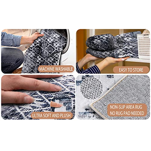 image for Leesentec Rugs 200x300cm Modern Non-Slip Soft Area Rugs for Living Roo