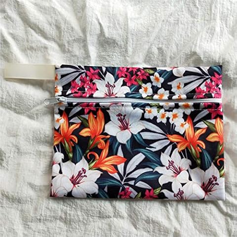 Reusable Washable Mini Wet Bag Storage for Panty Liners Sanitary Pads Mama Cloth Menstrual Pads/Breast Pads… Cover