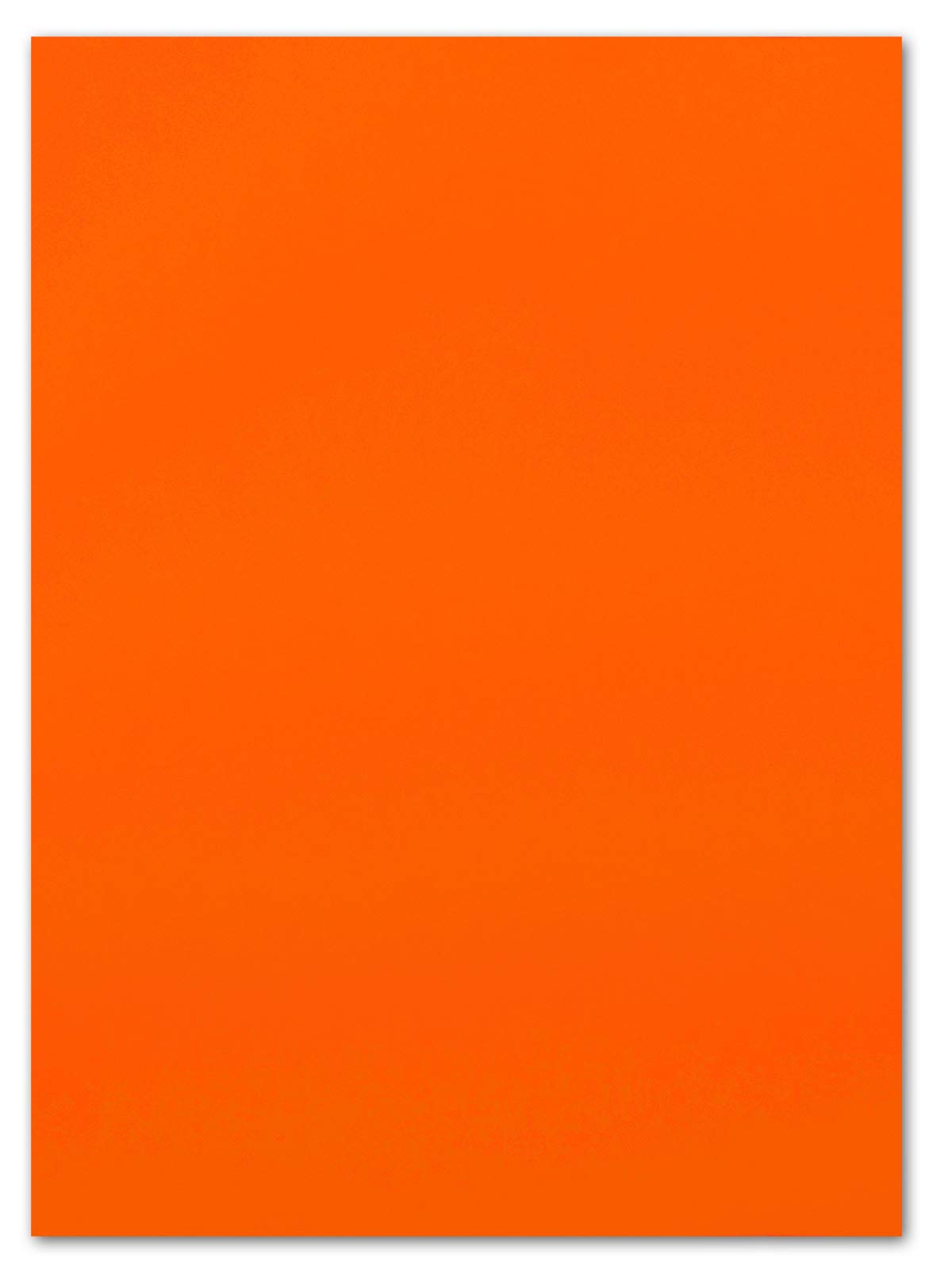 100 Blatt Leuchtpapier DIN A4-21,0 x 29,7 cm - Neonpapier Orange - 80 g/m² - beidseitig Orange - Plakatpapier für Leuchtplakate - Glüxx-Agent