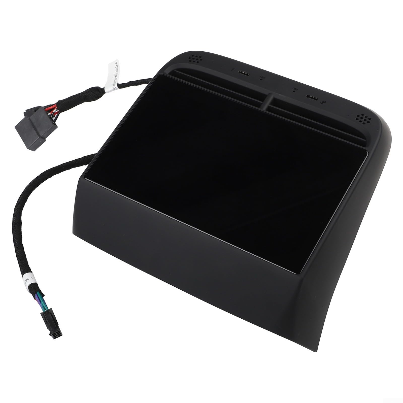 Écran arrière de divertissement pour Tesla Model 3/Y 2019-2024 avec contrôle de la température, écran 10,1", 32 Go de ROM, 2 Go de RAM, noir