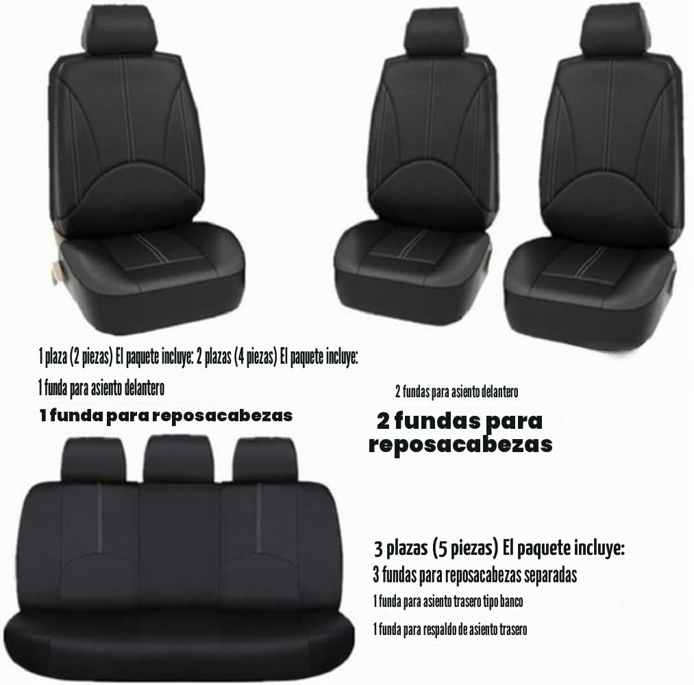 para Hyundai Sonata 2004-2009 Fundas de Asiento de Coche, Juegos De Cubreasientos Accesorio,Beige