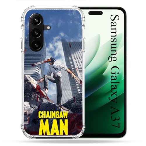 Coque renforcée Samsung A37 5G Chainsaw Man antichoc intégrale