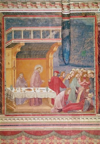 Impression peinture sur toile Giotto Di Bondone : décoration murale maison 60x90cm