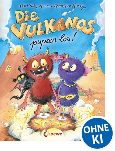 Die Vulkanos pupsen los! (Band 1): Lustiges Erstlesebuch für Kinder ab 7 Jahren