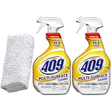 Daley Mint Towel + 2 Lemon 409 Cleaners, 32oz | Powerful Cleaning Formula Spray Bundle | All Purpose