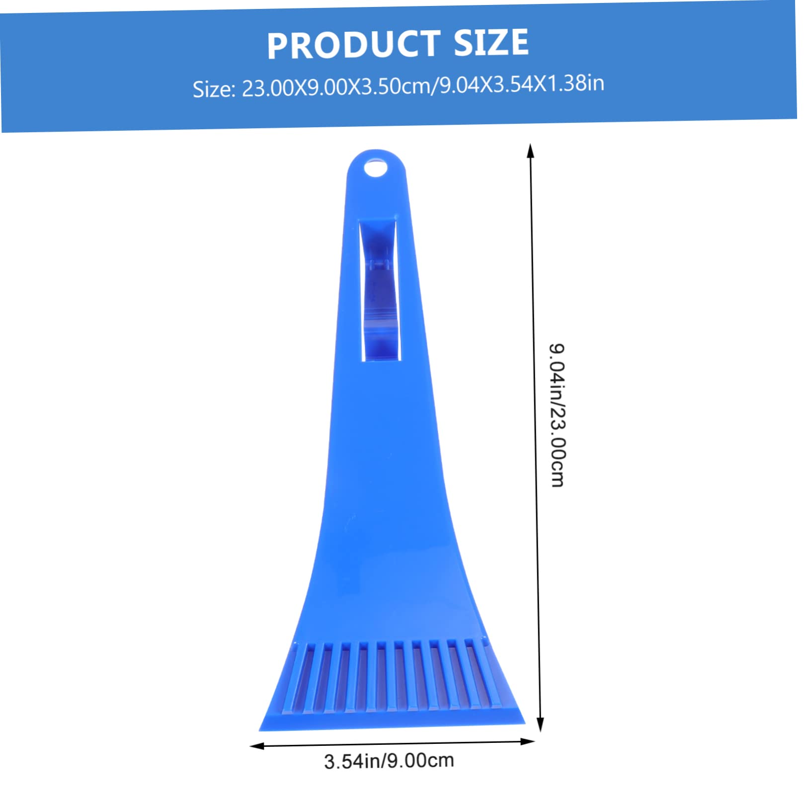 Abaodam 3-pc Set Snow Blower Shovel Ice Chipper Snow Removal Tools Ergonomic Non-Slip Design