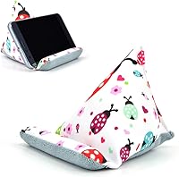 Vista 8 de Soporte de teléfono para escritorio, soporte de almohada para teléfono para iPhone 15 16 Pro, soportes de teléfono de tela hechos a mano tipo bean