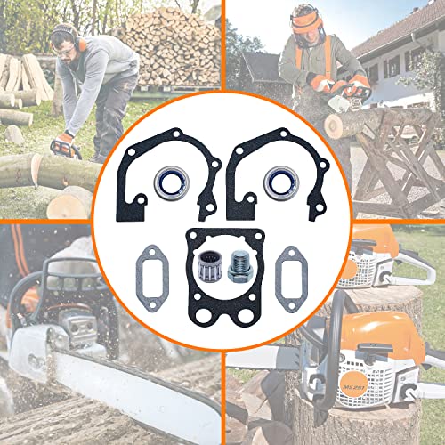 Mtanlo Dichtungssatz für Husqvarna K750 K760 Betontrennsäge Zylinder Auspuff Öldichtung