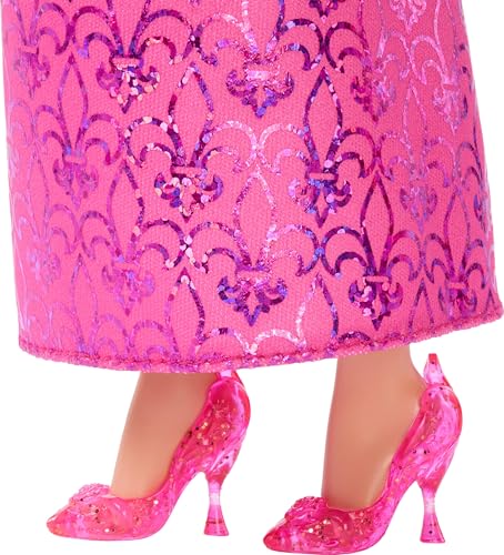 Mattel Disney Princess Aurora Doll in Sparkling Fashion with Removable Skirt, Tiara and Shoes, Posable & Collectible, Inspired by Sleeping Beauty - image 7