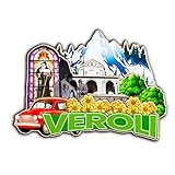 L'utilisation de bâtiments représentatifs locaux, dont chacun est fabriqué à la main par des artisans, unique et verrouille les bons souvenirs d'une ville sous la forme d'aimants de réfrigérateur. Très à collectionner et mémorable