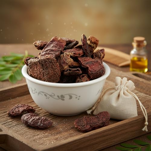 Image of Organic Whole Dried Sabut Shikakai Raw Form 300g | Acacia Concinna for Hair Wash, Hair Growth, Hair Fall Control, Dandruff & Itchy Scalp | Natural Herbal Hair Cleanser, Hair Mask Use, Chemical Free